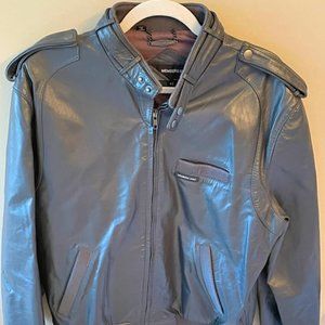 Vintage Mens Leather Members Only Jacket Size 42